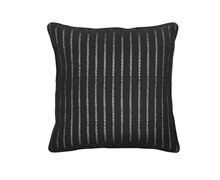 Cushion Black with Stripes 50x50 | Decord.gr