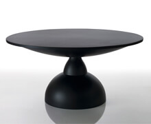 Mondo Dining Table with Black Fiberglass | Decord.gr
