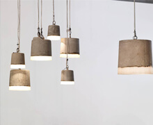 Cement Hanging Lamps | Decord.gr