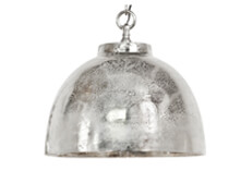 Hanging Lamp O45xH30 cm KYLIE Raw Nickel | Decord.gr