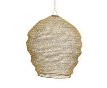 Knitted Wire Lampshade Natural | Decord.gr