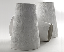 Bjork Vases – White Biscuit Porcelain | Decord.gr