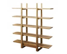 Bookcase Natural wood | Decord.gr