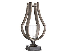 Candleholder - Wood & Iron | Decord.gr