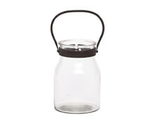 Glass Lantern with Metalhandles | Decord.gr