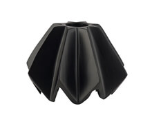 Metalic Black Candle Holder | Decord.gr