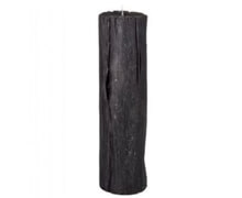Pillar Candle Charcoal Simply Black | Decord.gr