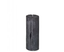 Pillar Candle Charcoal Black M | Decord.gr