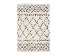 Cotton Carpet B&W 160x230 - 140x200 | Decord.gr