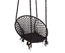 Swing Chair Iron Cotton Rope | Decord.gr