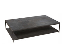 Coffeetable Stone Metal 1.50x90x35 | Decord.gr