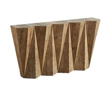 Console Table Wood Polygonal | Decord.gr