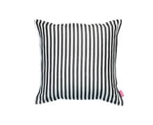 Cushion Black White Stripes 50x50 | Decord.gr