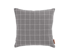 Cushion Grey with White Stripes 50x50 | Decord.gr