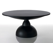 Mondo Dining Table with Black Fiberglass | Decord.gr
