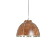 Hanging Lamp Leather Brown | Decord.gr