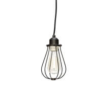Pendant Lamp with Incandescent bulb, Round, ø12xh20cm | Decord.gr