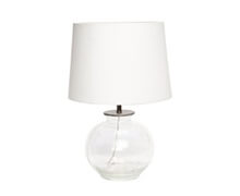 Table Lamp Recycled Glass Fabric Shade | Decord.gr