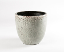 Ceramic Grey Pot D18,5 | Decord.gr