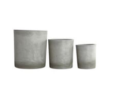 Ceramics Pots Light Grey | Decord.gr