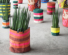 Colorful Pots - Canvas | Decord.gr