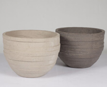 Concrete Pots Beige Grey | Decord.gr