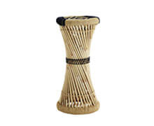 Bamboo Bar Stool Natural Black | Decord.gr