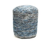 Cotton Blue Poof | Decord.gr