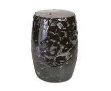 Handmade Stool Black Indoor | Decord.gr