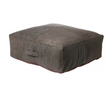 Pouf Square Leather | Decord.gr