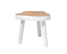 Side Table Painted Mango Wood White | Decord.gr
