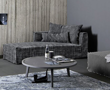 Modular Sofa Grey 200x100 | Decord.gr