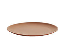 Dining Plate Brown D20/25cm | Decord.gr
