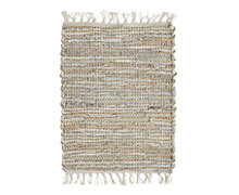 Leather Jute Cotton Placement Natural | Decord.gr