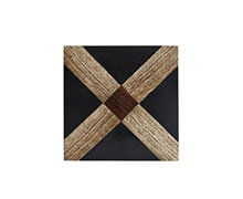 Mango Wood Coaster Black | Decord.gr