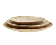 Round Wooden Plates | Decord.gr