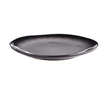 Stoneware Black Plate D22 cm | Decord.gr