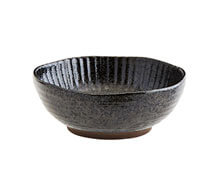 Stoneware Bowl Black D18 cm | Decord.gr