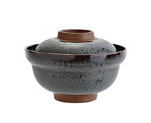 Stoneware Bowl with Lid D16 cm | Decord.gr