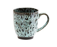 Stoneware Mug Blue Black | Decord.gr