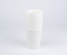 Ceramic White Vase H40 | Decord.gr