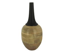 Nova Wooden Vase | Decord.gr