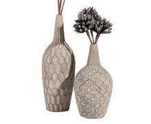 Terracotta Grey Vases | Decord.gr